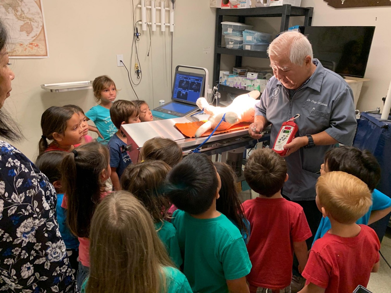 Preschool Students' Veterinary Clinic Tour - April 2019 